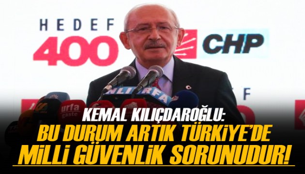 Kemal Kılıçdaroğlu: Uyuşturucu işi Türkiye’de artık milli güvenlik sorunudur